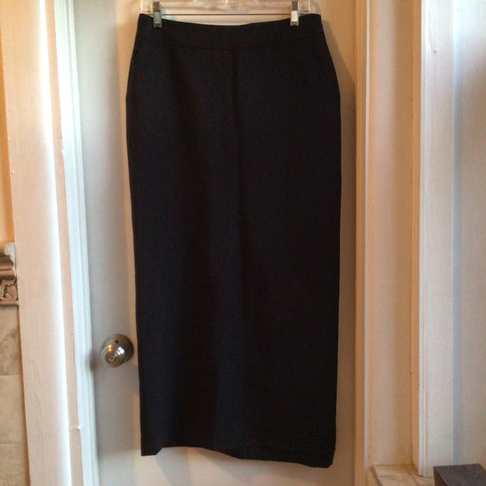 Classic long black skirt for all occasions